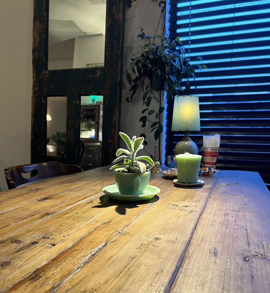 アンティークカフェ「PUPA」店内|すなやま歯科